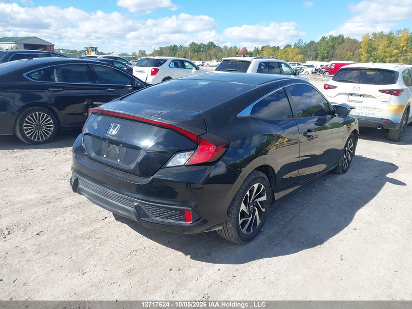 Vin: 2hgfc4a57hh401086, lot: 3124462, honda civic lx 20174