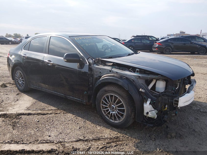 2010 Acura Tsx Premium/Technology Package, Удар спереди, IAAI, VIN JH4CU2F62AC800337