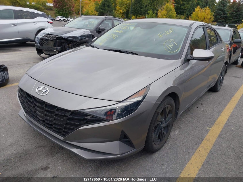 Vin: kmhlm4agxpu473312, lot: 3124497, hyundai elantra preferred ivt 20232