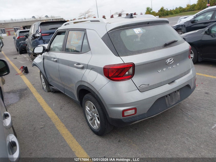 Vin: kmhrc8a32lu028168, lot: 3124522, hyundai venue preferred 20203