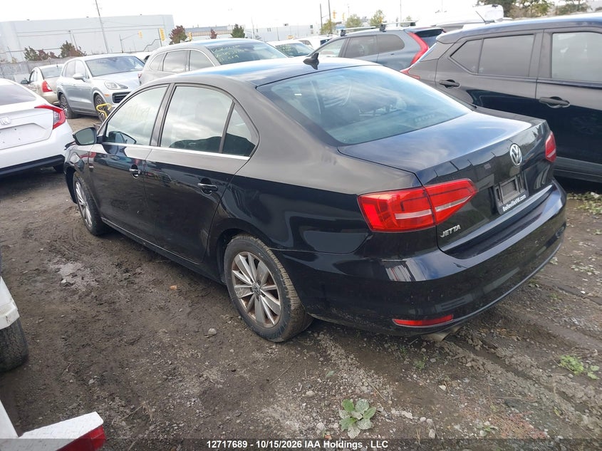 Vin: 3vw2k7aj1fm427001, lot: 3124527, volkswagen jetta 20153