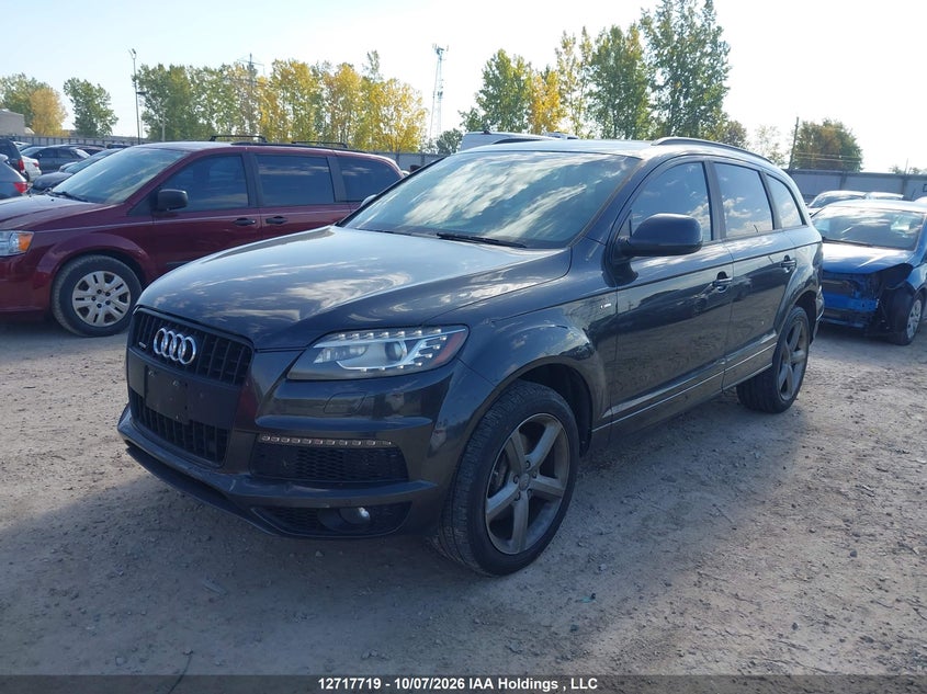 Vin: wa1dgcfe1ed007132, lot: 3124557, audi q7 20142