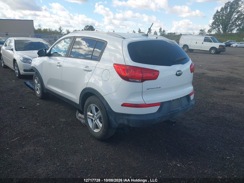 Vin: kndpb3ac0g7858489, lot: 3124566, kia sportage lx 20163