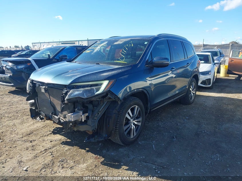 Vin: 5fnyf6h74gb502091, lot: 3124575, honda pilot exln 20162