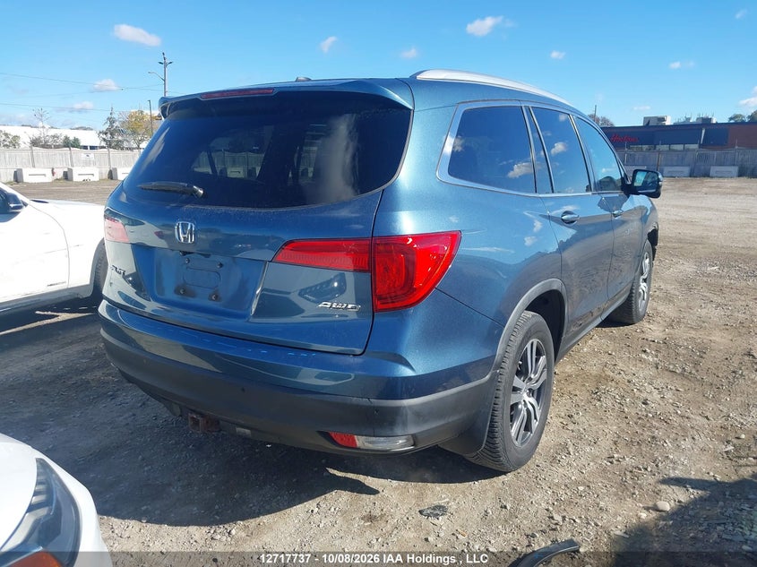 Vin: 5fnyf6h74gb502091, lot: 3124575, honda pilot exln 20164