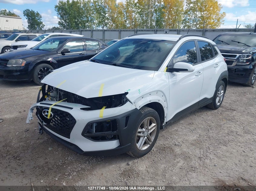 2019 Hyundai Kona, Удар спереди, IAAI, VIN KM8K12AA9KU296233 — фото 2