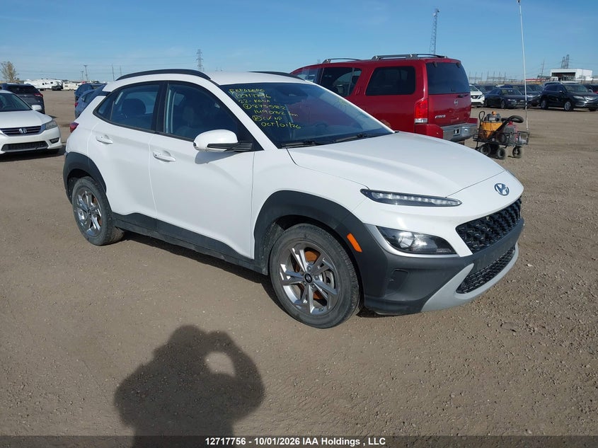 Vin: km8k2cab5nu873582, lot: 3124594, hyundai kona sel/se 20221