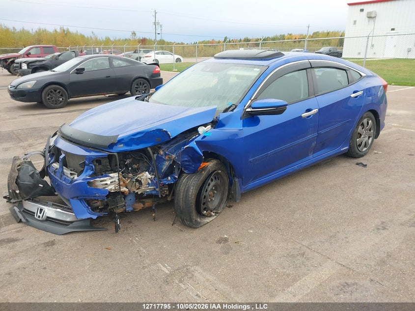 Vin: 2hgfc1f98gh110475, lot: 3124633, honda civic touring 20162