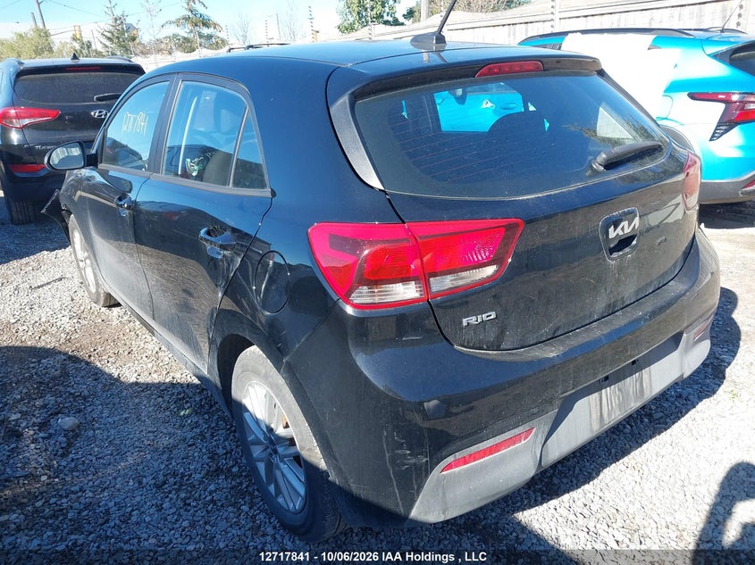 Vin: 3kpa25ad3pe624423, lot: 3124679, kia rio 20233