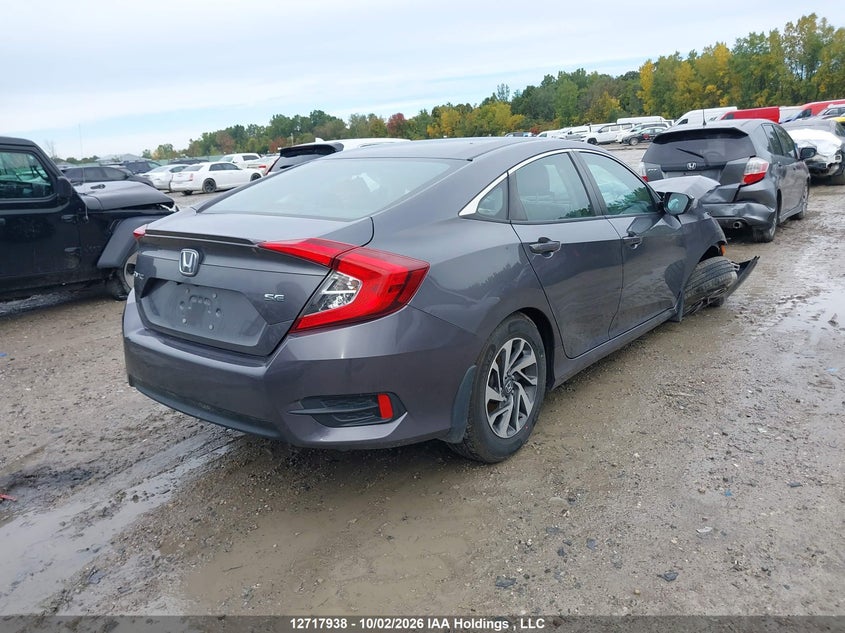 Vin: 2hgfc2f68jh038583, lot: 3124776, honda civic 20184