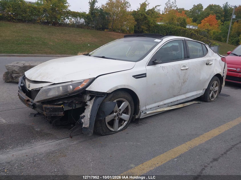 Vin: knagm4a7xf5570411, lot: 3124790, kia optima lx/lx winter edition 20152