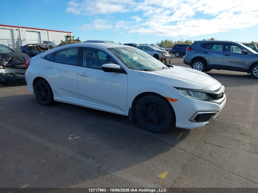 Vin: 2hgfc2f52lh007162, lot: 3124801, honda civic lx 20201