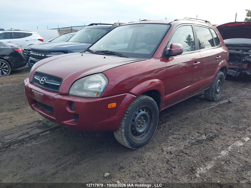 2009 Hyundai Tucson, Возможны проблемы с механикой, IAAI, VIN KM8JM12B09U943861 — фото 2