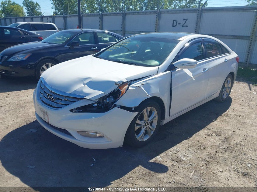 2012 Hyundai Sonata Se/Limited, Front, IAAI, VIN 5NPEC4AC2CH431685 — photo 2