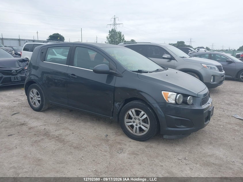 2015 Chevrolet Sonic Lt, Right Side, IAAI, VIN 1G1JC6SH1F4126699