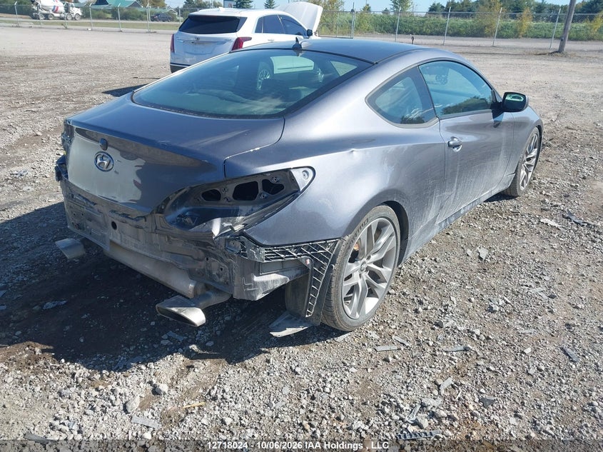 Vin: kmhht6kj8fu127160, lot: 3124864, hyundai genesis coupe 20154