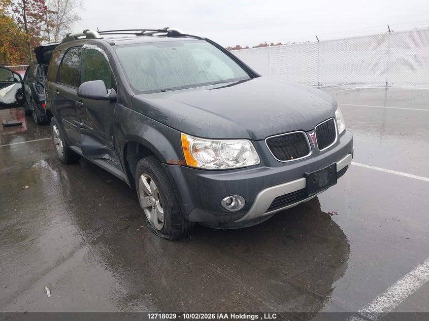 2009 Pontiac Torrent, Правый бок, IAAI, VIN 2CKDL33F296212180