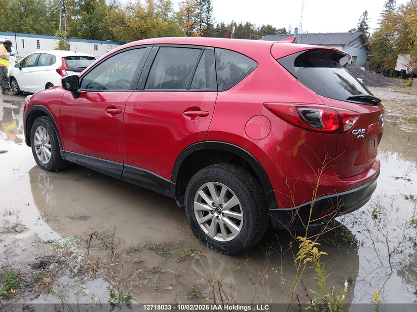 Vin: jm3ke4cy8g0606103, lot: 3124873, mazda cx-5 touring 20163