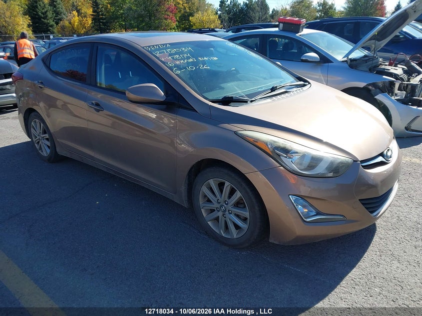 Vin: kmhdh4ae6gu478174, lot: 3124874, hyundai elantra sport appearance 2016 img_1