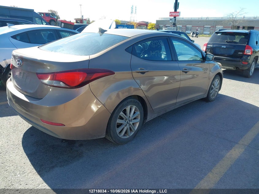 Vin: kmhdh4ae6gu478174, lot: 3124874, hyundai elantra sport appearance 20164