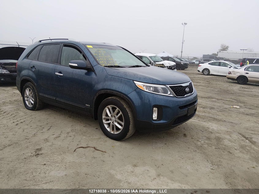 Vin: 5xyktca64eg455729, lot: 3124878, kia sorento lx 20141