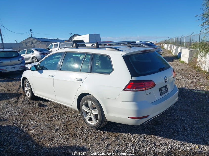 Vin: 3vw117au4km515480, lot: 3124897, volkswagen golf sportwagen 1.8 tsi comfortline/1.8 tsi highline 20193