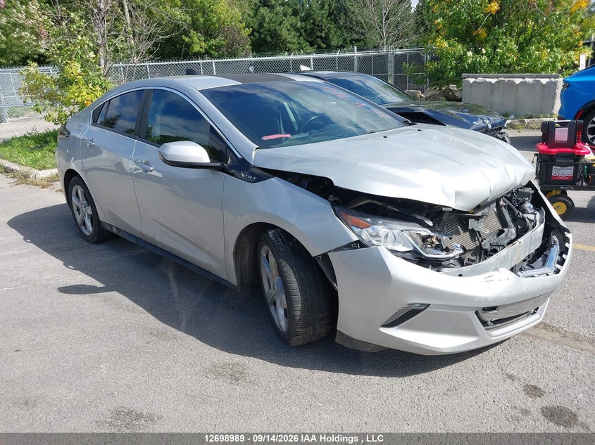 2018 Chevrolet Volt Lt, Удар спереди, IAAI, VIN 1G1RA6S56JU120534