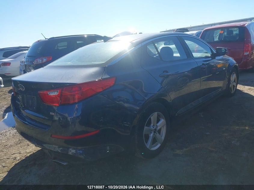 Vin: knagm4a72f5582150, lot: 3124948, kia optima lx 20154
