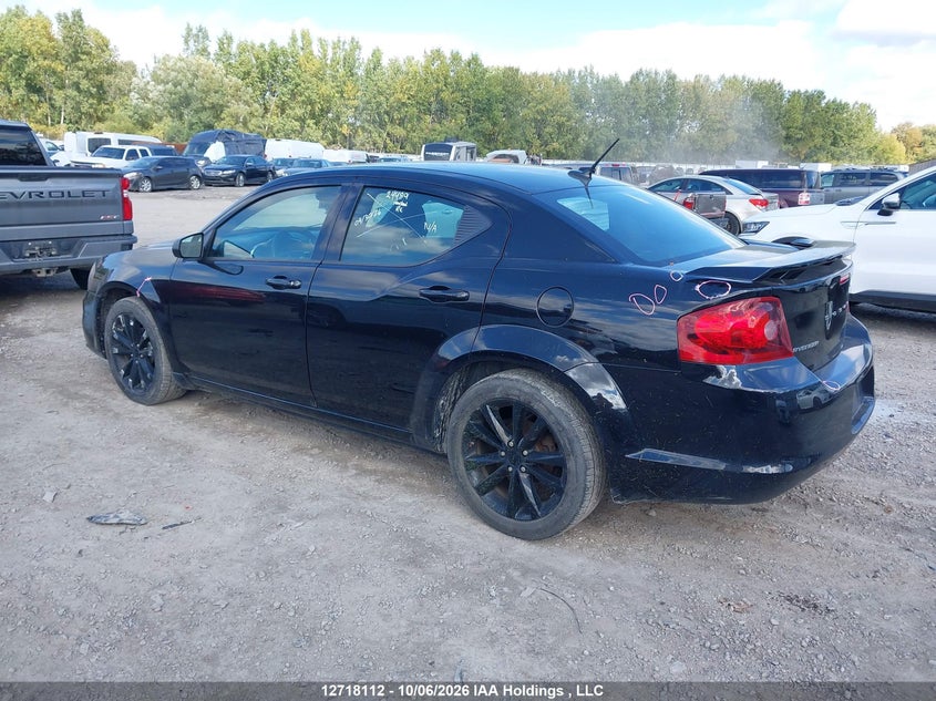 Vin: 1c3cdzab8dn755349, lot: 3124978, dodge avenger 20133