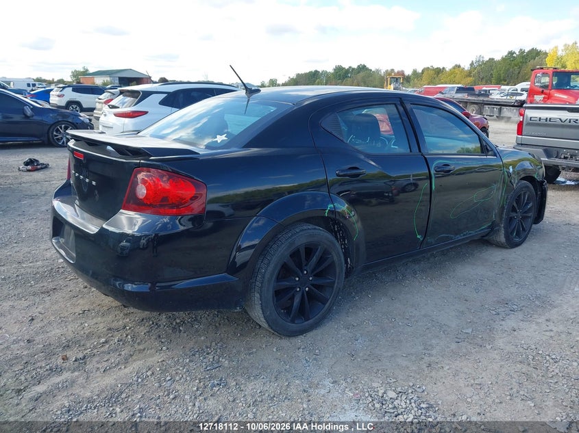 Vin: 1c3cdzab8dn755349, lot: 3124978, dodge avenger 20134