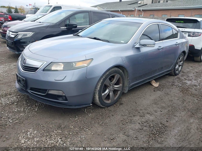 2012 Acura Tl, Rear, IAAI, VIN 19UUA9F58CA800681 — photo 2