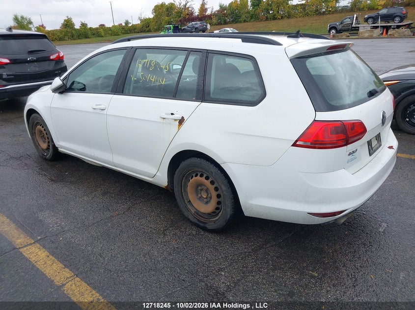 Vin: 3vwa17au6hm501444, lot: 3125112, volkswagen golf sportwagen s 20173