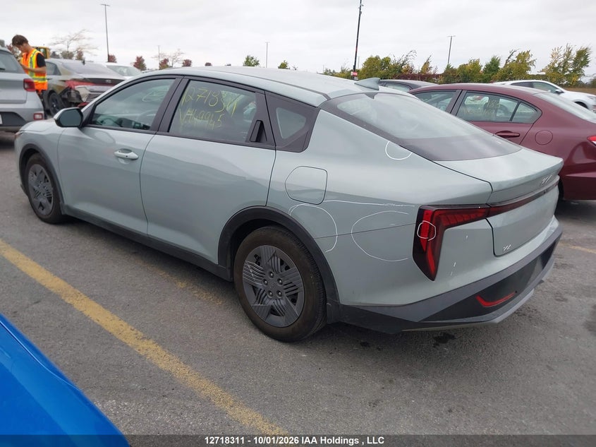 Vin: 3kpft4dexse149945, lot: 3125180, kia k4 lx/lxs 20253