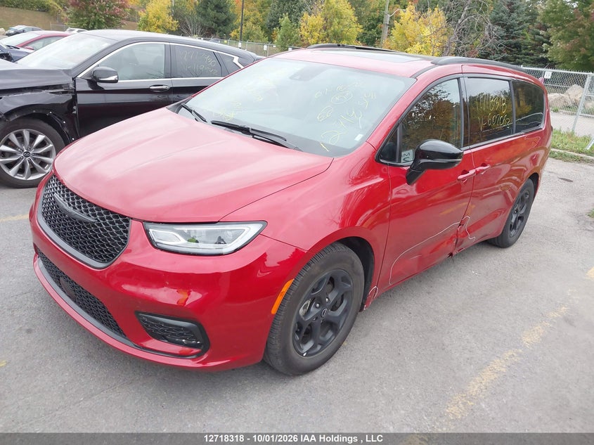 Vin: 2c4rc1gg8sr602063, lot: 3125188, chrysler pacifica limited 20252