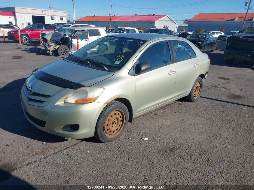 2007 Toyota Yaris, Rear, IAAI, VIN JTDBT923471007873 — photo 2