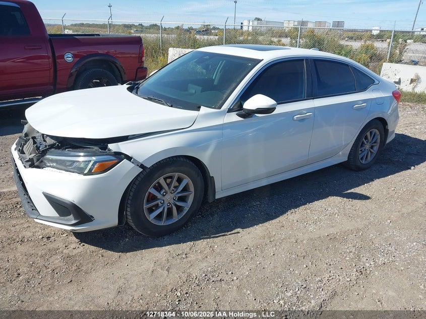 Vin: 2hgfe2f32nh102879, lot: 3125253, honda civic ex 4dr 20222