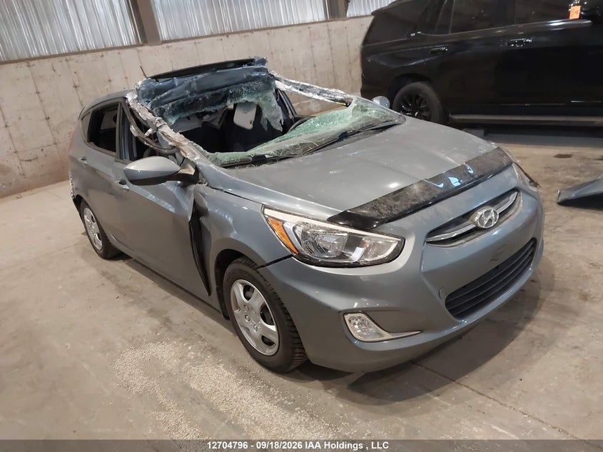 2017 Hyundai Accent Se, Био/химия, IAAI, VIN KMHCT5AE4HU354423