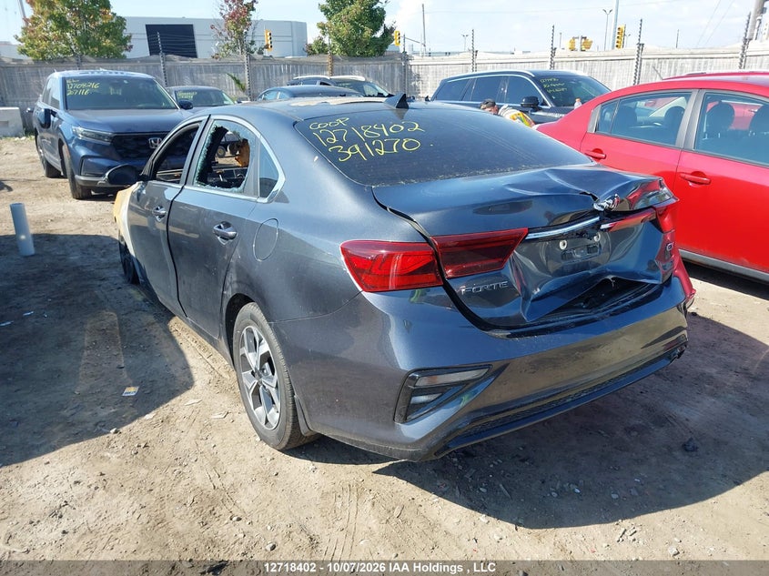 Vin: 3kpf54ad6me391270, lot: 3125312, kia forte ex 20213