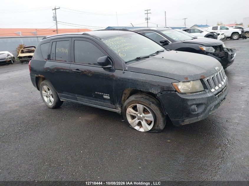 2016 Jeep Compass Sport, Правый перёд, IAAI, VIN 1C4NJDAB4GD650642