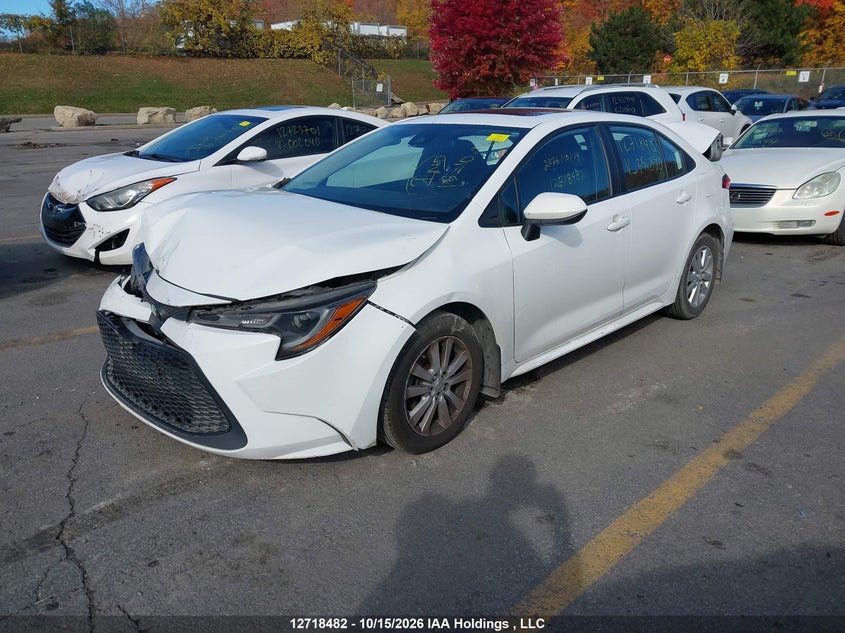 Vin: 5yfbpmbe8np351899, lot: 3125399, toyota corolla le/xle 20222