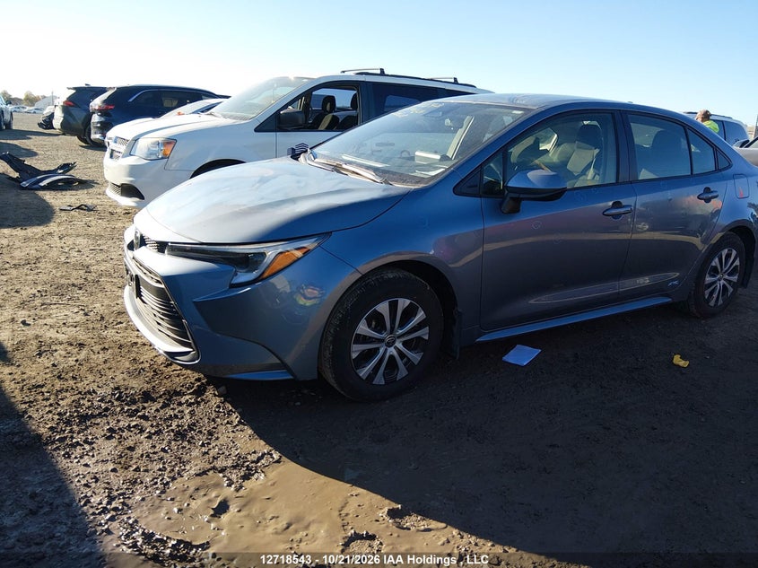 Vin: jtdbdmhe3t3031508, lot: 3125461, toyota corolla hybrid le awd 20262