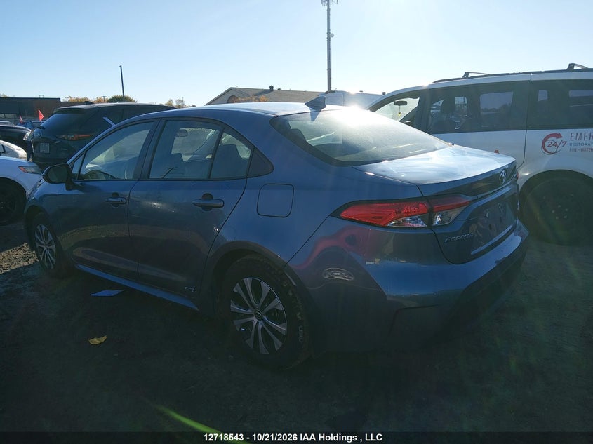 Vin: jtdbdmhe3t3031508, lot: 3125461, toyota corolla hybrid le awd 20263