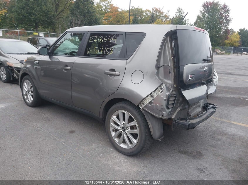 Vin: kndjp3a54j7517158, lot: 3125462, kia soul + 20183