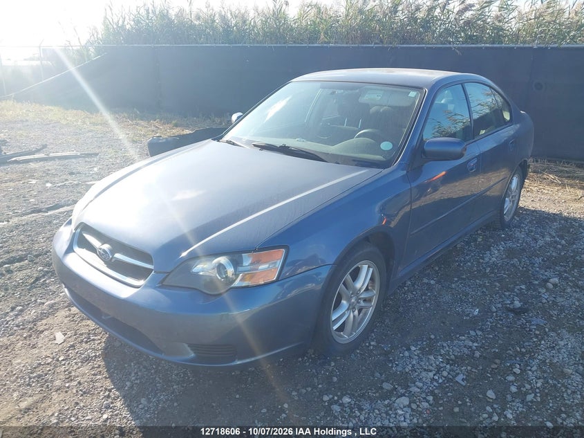 2005 Subaru Legacy 2.5I, Удар ззаду, IAAI, VIN 4S3BL616357227462 — фото 2