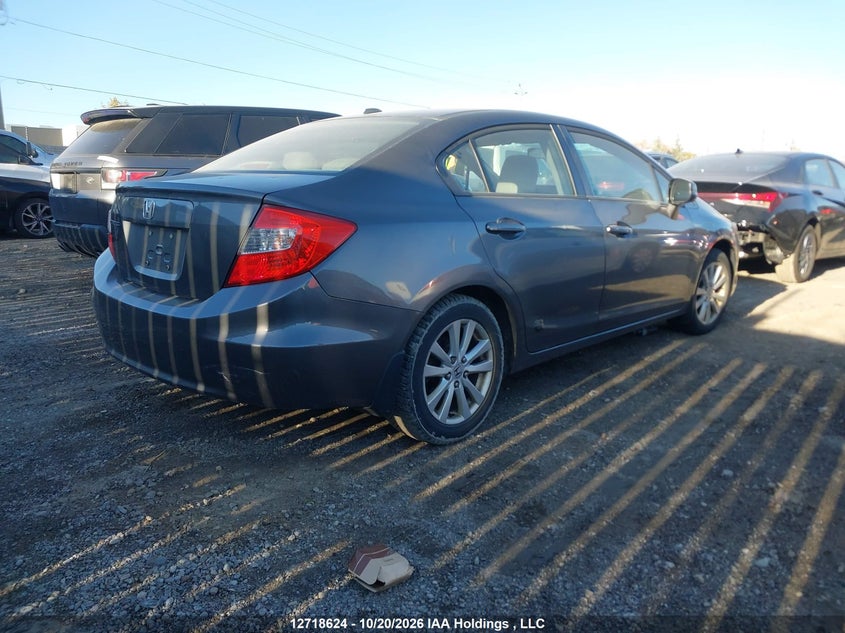 Vin: 2hgfb2f93ch002204, lot: 3125547, honda civic exl 20124