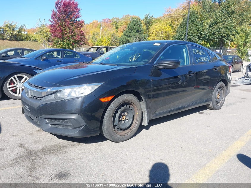 Vin: 2hgfc2e58hh032625, lot: 3125554, honda civic lx 20172