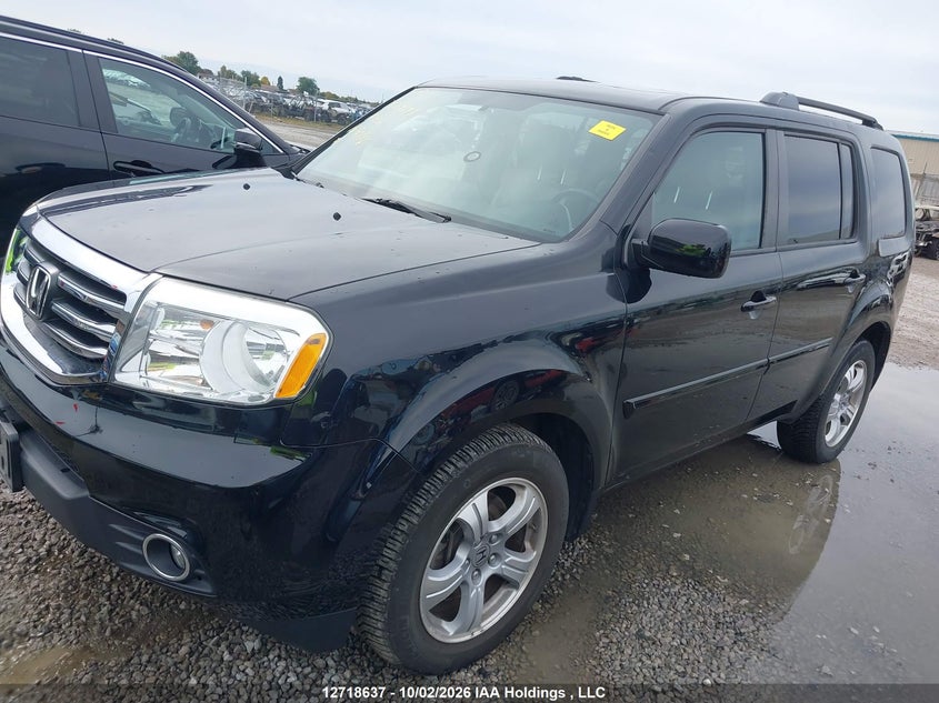 Vin: 5fnyf4h50eb501116, lot: 3125560, honda pilot exl 20142