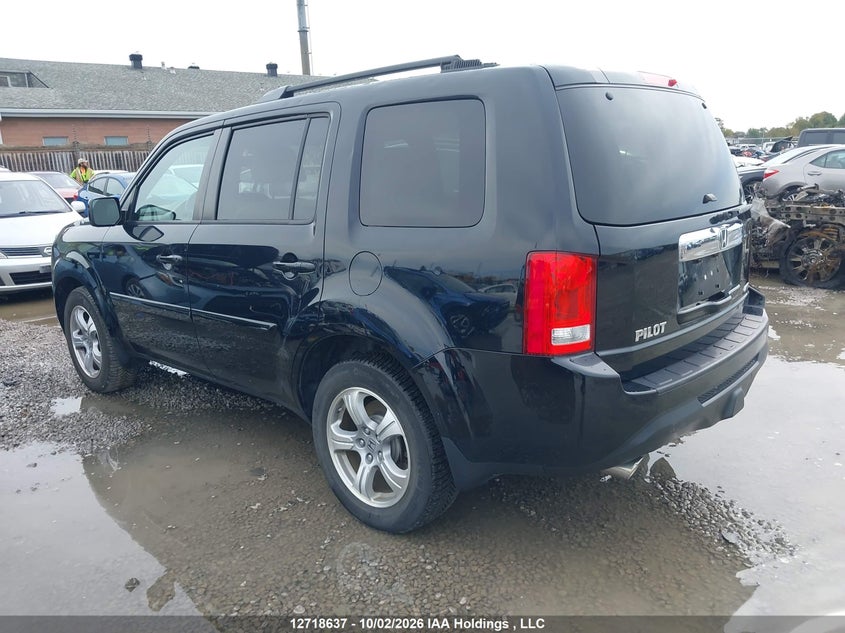 Vin: 5fnyf4h50eb501116, lot: 3125560, honda pilot exl 20143