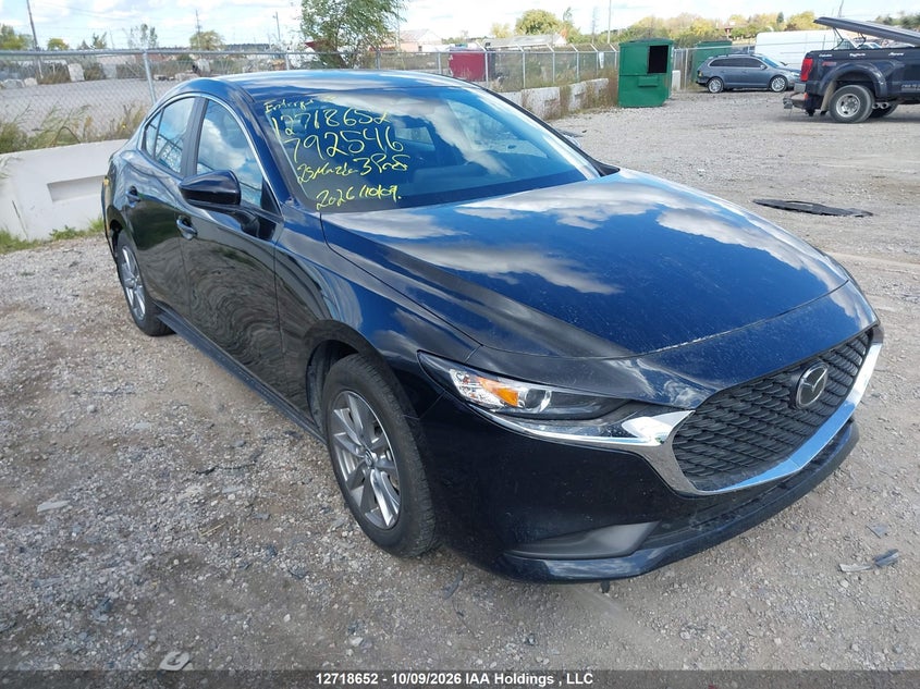 Vin: jm1bpacm4s1792546, lot: 3125575, mazda 3 preferred 2025 img_1