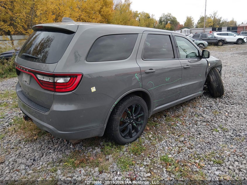 Vin: 1c4rdjag1lc411696, lot: 3125581, dodge durango sxt 20204